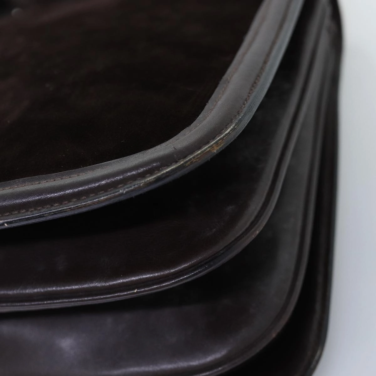GUCCI Shoulder Bag Suede Brown  ep4293