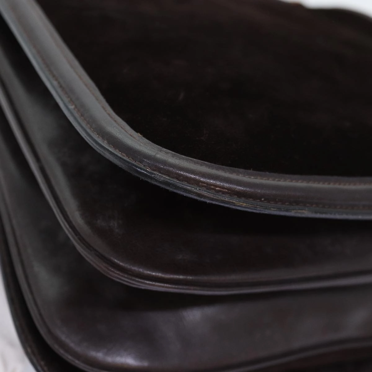 GUCCI Shoulder Bag Suede Brown  ep4293