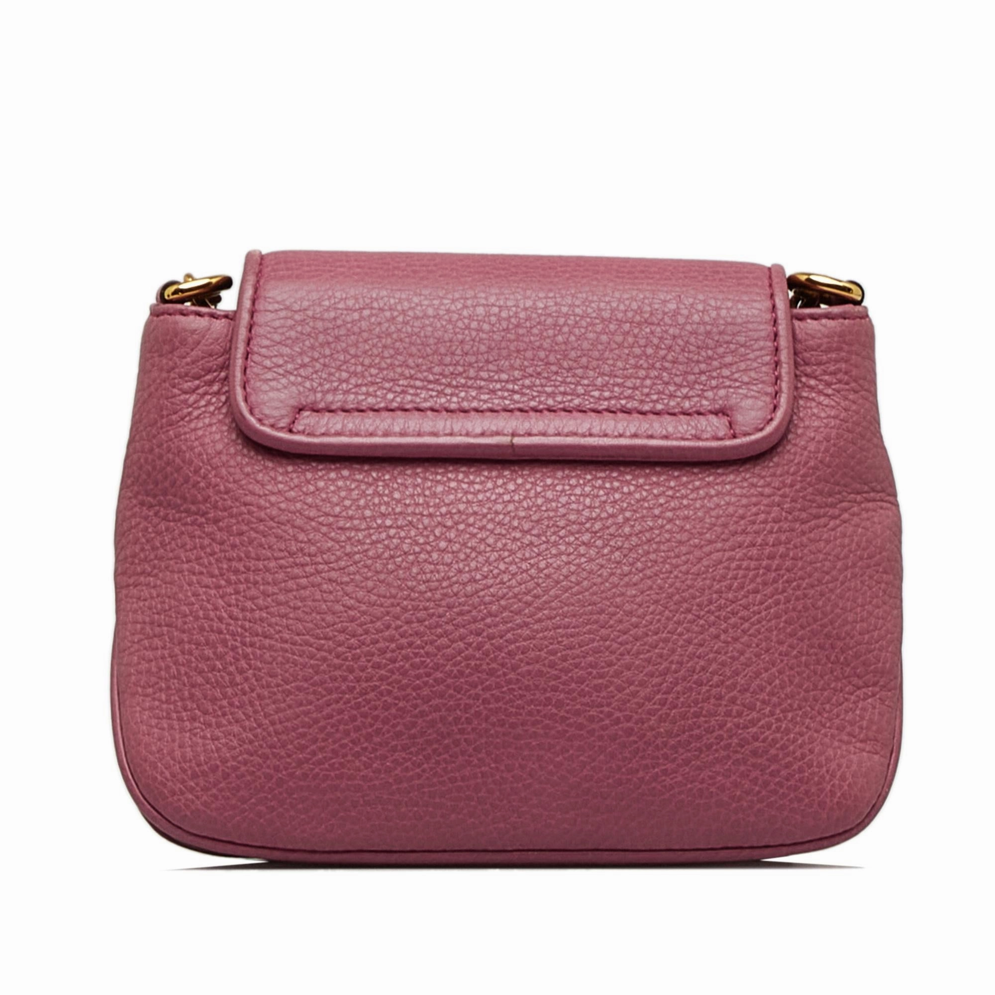 Gucci Small 1973 Leather Chain Crossbody bag (SHG-3UqCpK)