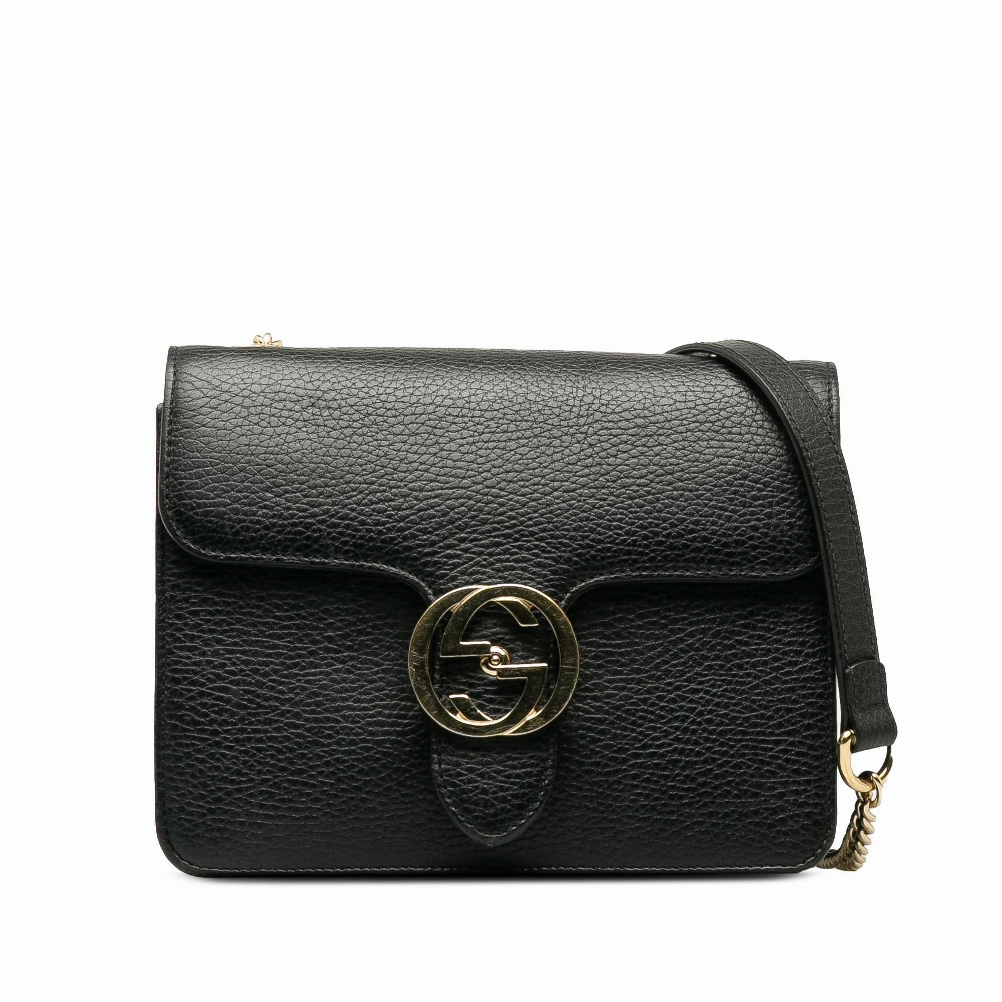 Gucci Small Dollar Interlocking G Crossbody (SHG-QutaH4)