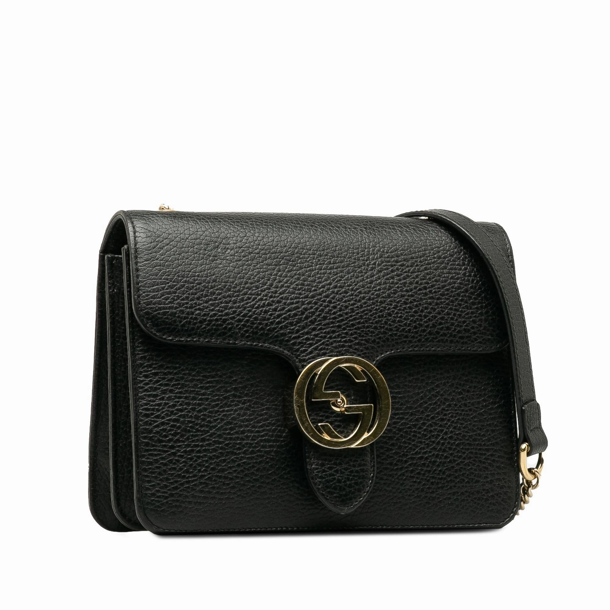 Gucci Small Dollar Interlocking G Crossbody (SHG-QutaH4)