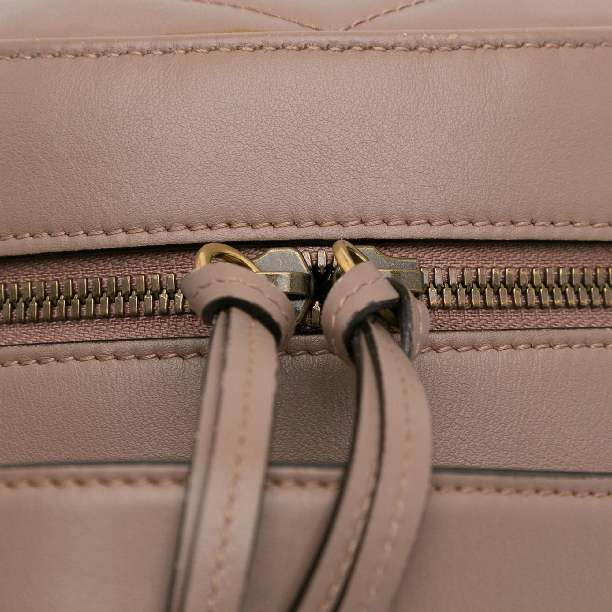 Gucci Small GG Marmont Matelasse Backpack (SHG-6nZ2to)