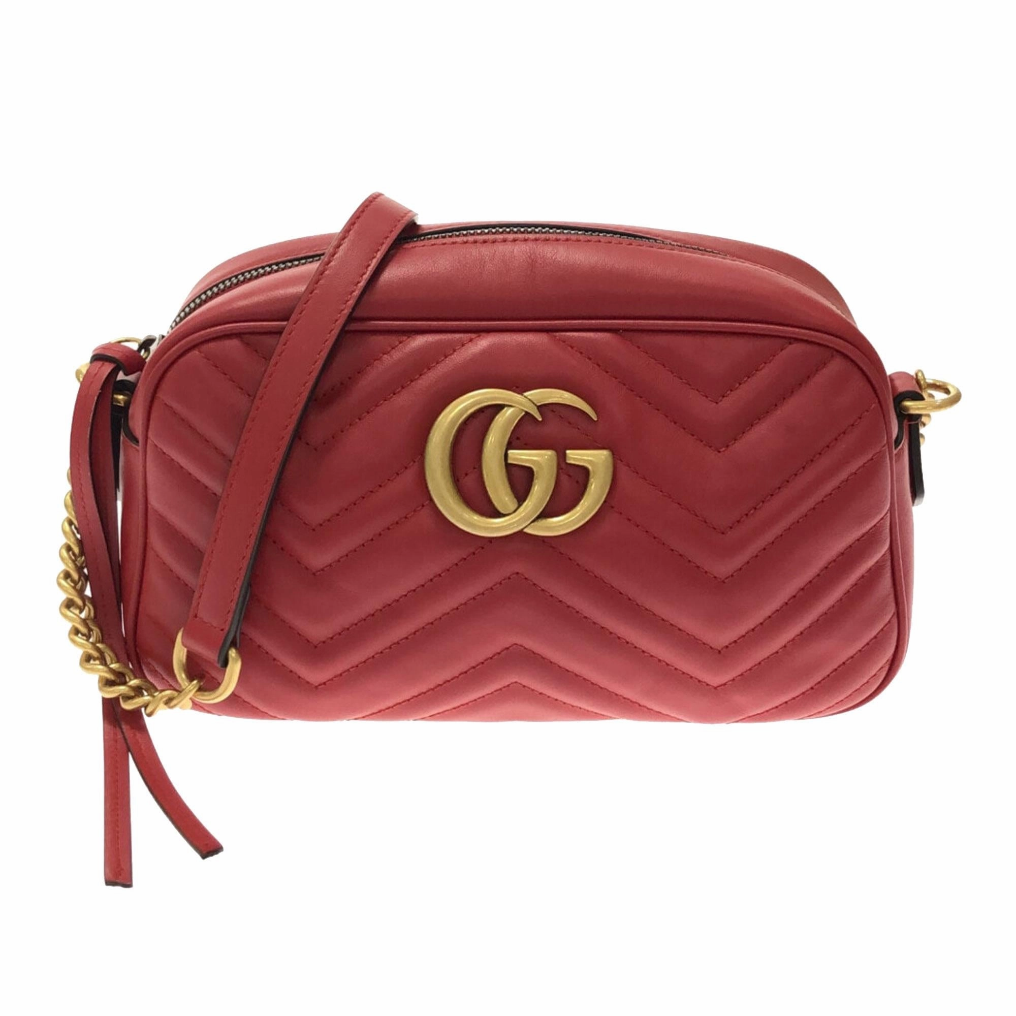 Gucci Small GG Marmont Matelasse Crossbody (SHG-NUxC1I)
