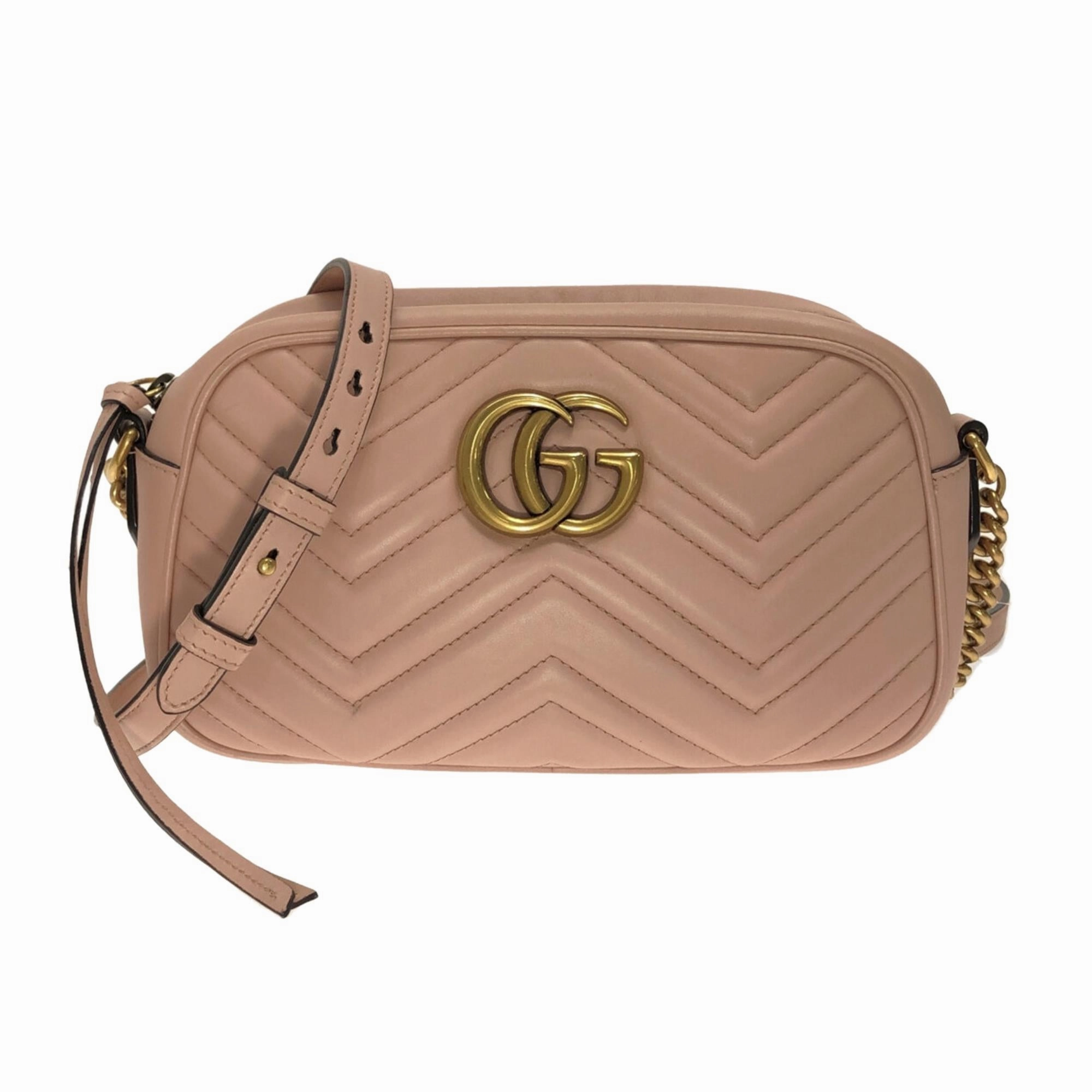 Gucci Small GG Marmont Matelasse Crossbody (SHG-Nzgu8j)