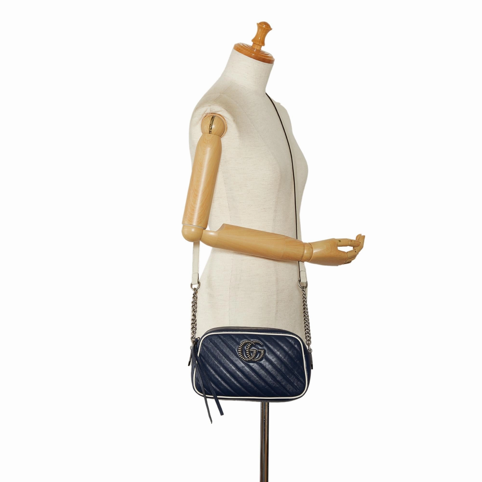 Gucci Small GG Marmont Torchon Crossbody Bag (SHG-2eFBEB)