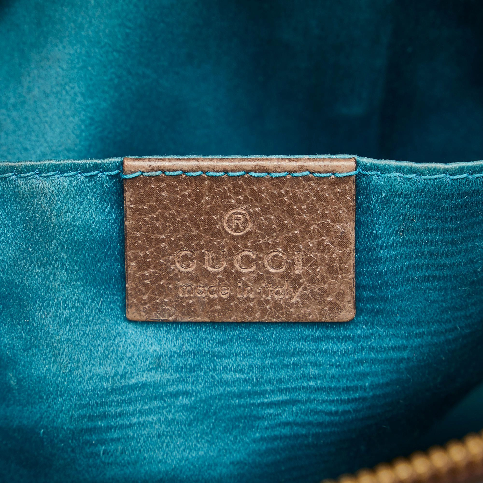 Gucci Small GG Supreme Ophidia Dome Crossbody Bag (SHG-bGG5IQ)