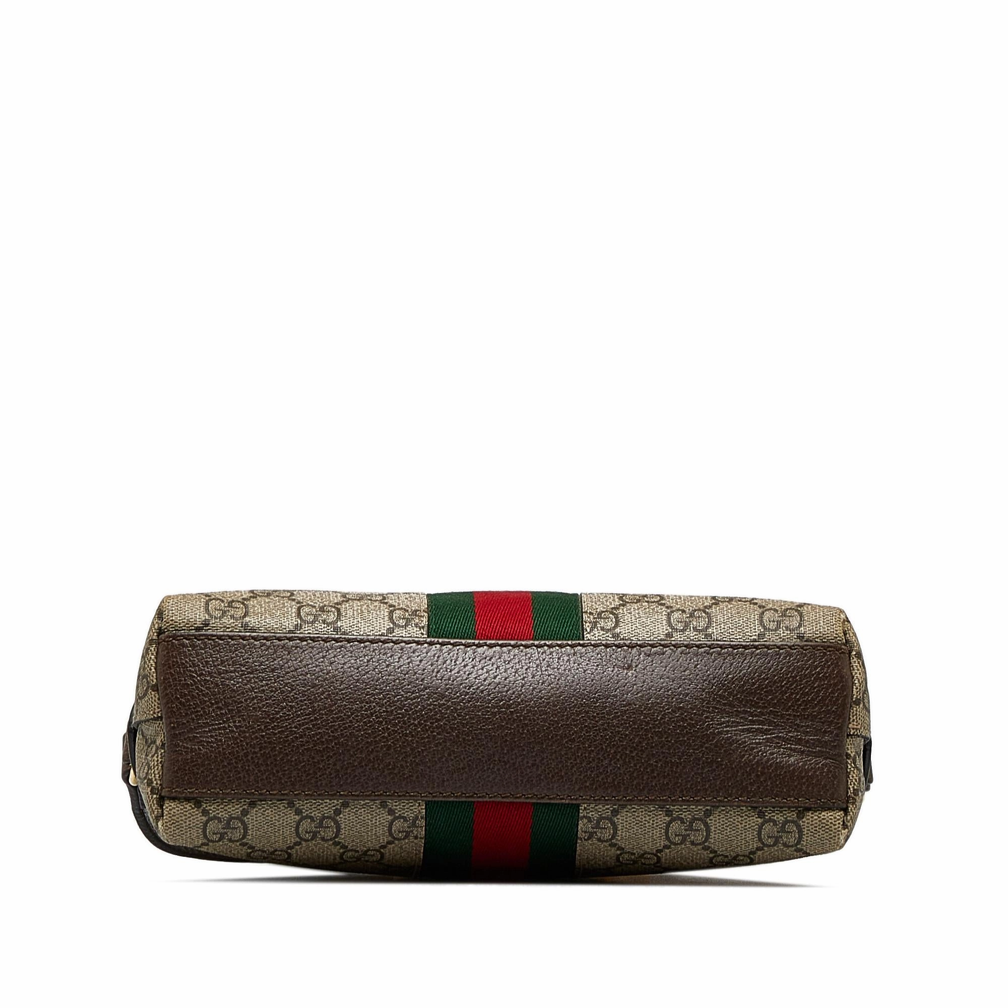 Gucci Small GG Supreme Ophidia Dome Crossbody Bag (SHG-bGG5IQ)