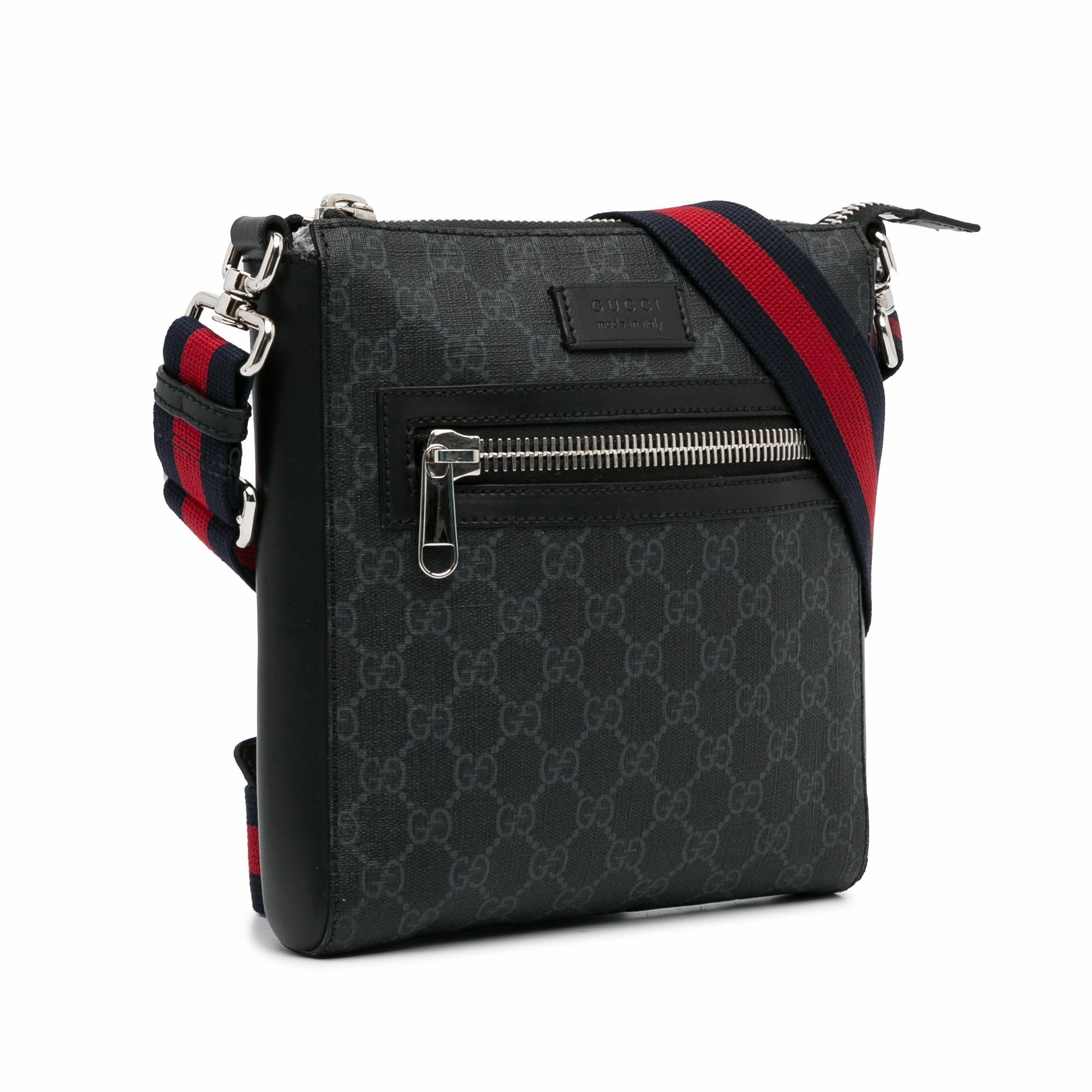 Gucci Small GG Supreme Web Crossbody (SHG-A9s8Ix)