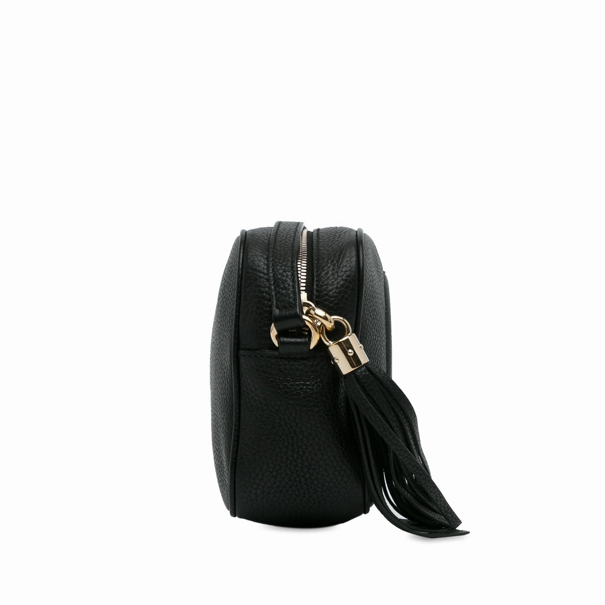 Gucci Small Leather Soho Disco Crossbody (SHG-XZOEXT)