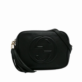 Gucci Small Leather Soho Disco Crossbody (SHG-XZOEXT)