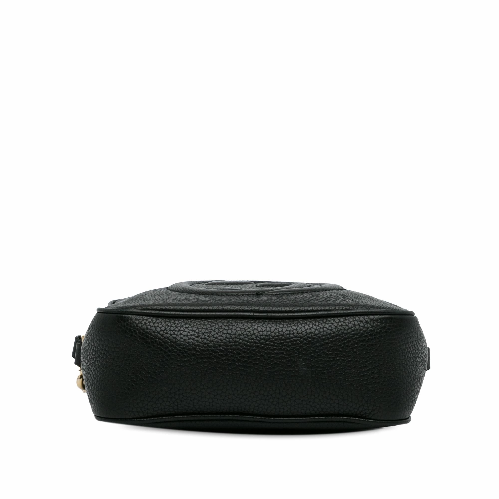 Gucci Small Leather Soho Disco Crossbody (SHG-XZOEXT)