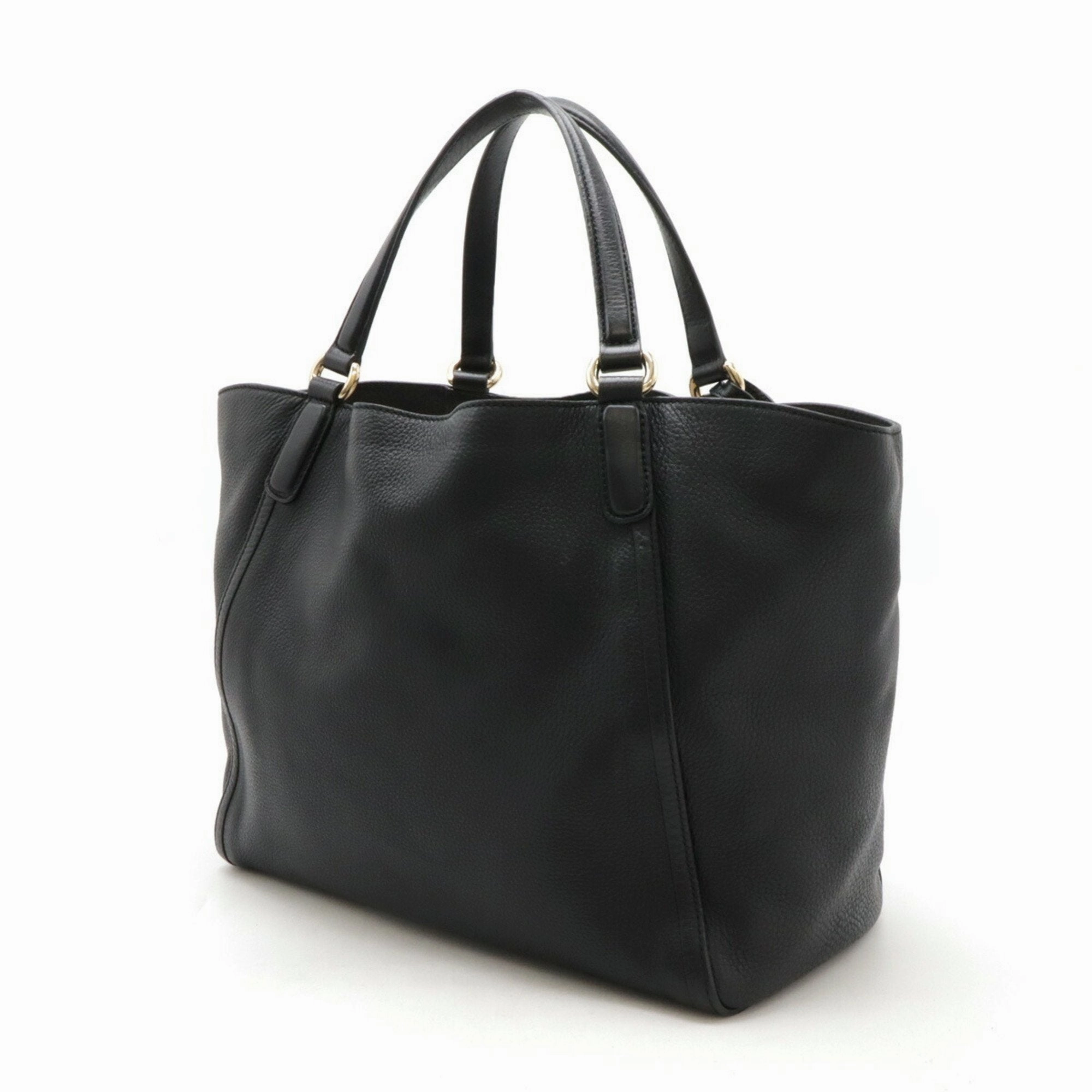Gucci Soho  Leather Shoulder Bag Tote Bag (Pre-Owned)