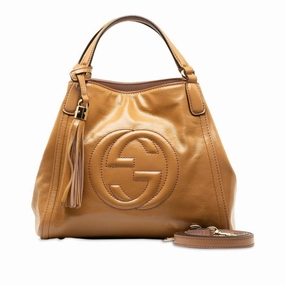 Gucci Soho  Patent Leather Shoulder Bag ()