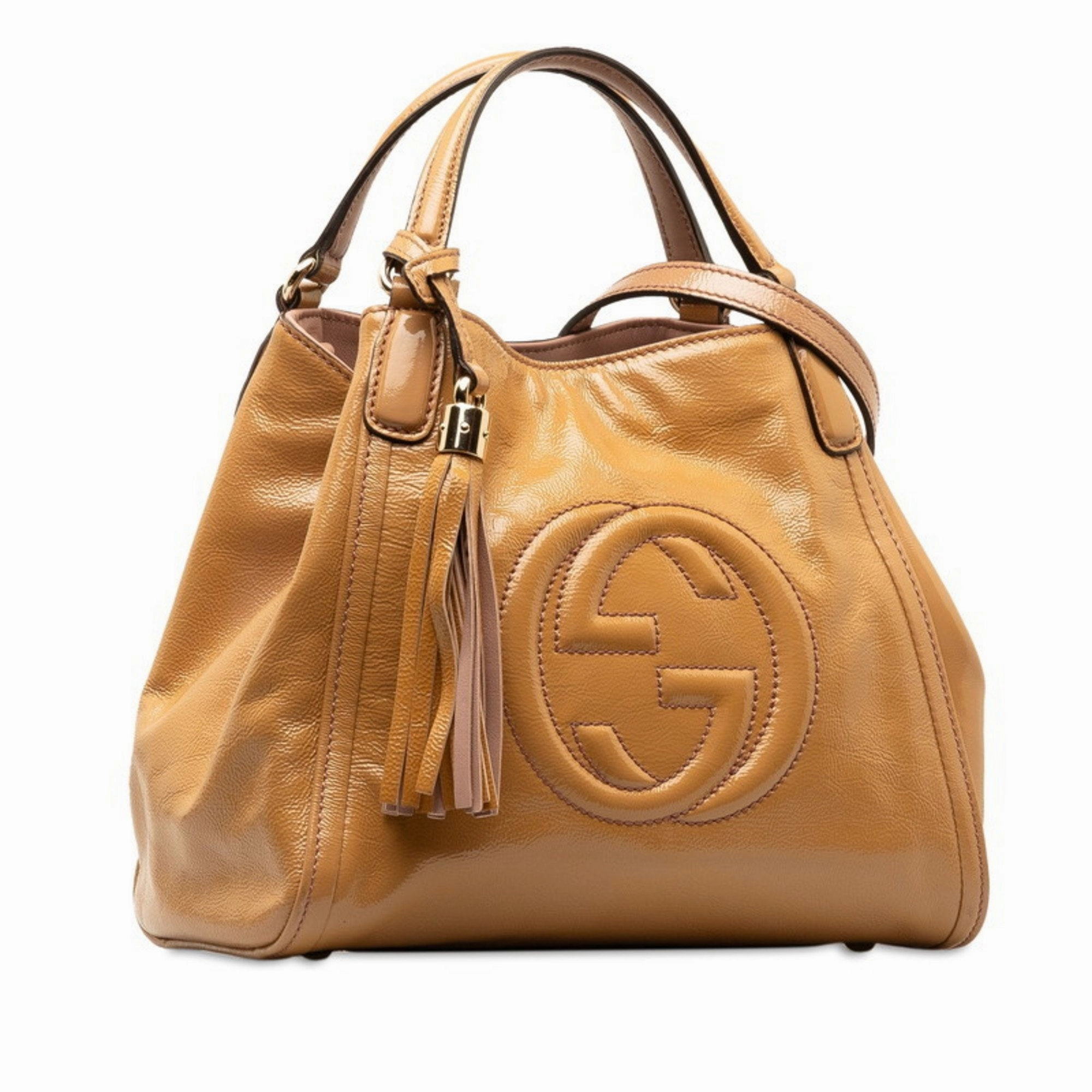 Gucci Soho  Patent Leather Shoulder Bag ()