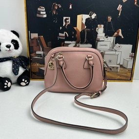 Gucci Soho Pink Leather Crossbody Bag