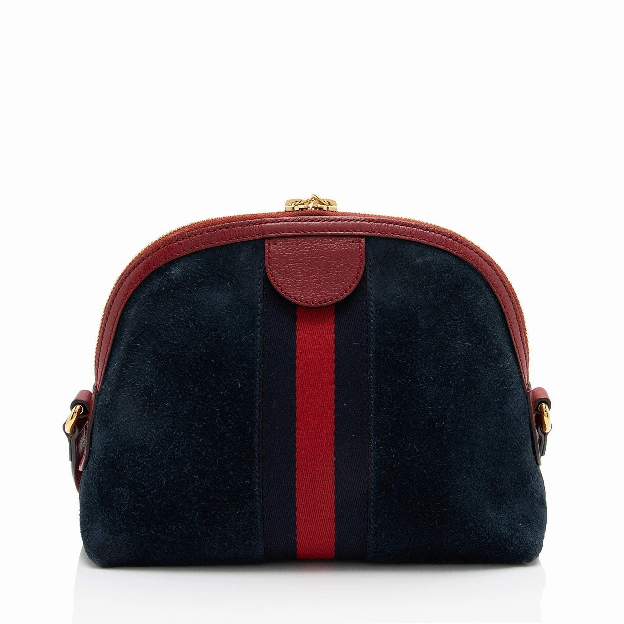 Gucci Suede Ophidia Dome Small Shoulder Bag (SHF-DKjfM3)