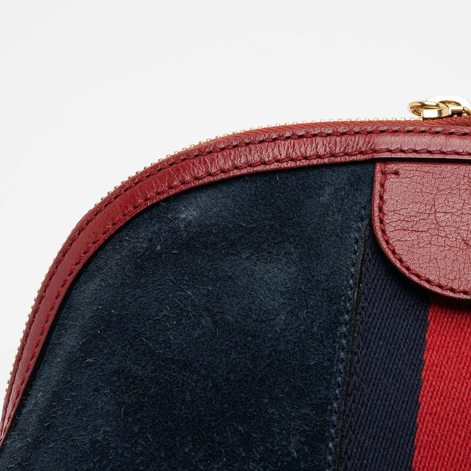 Gucci Suede Ophidia Dome Small Shoulder Bag (SHF-DKjfM3)