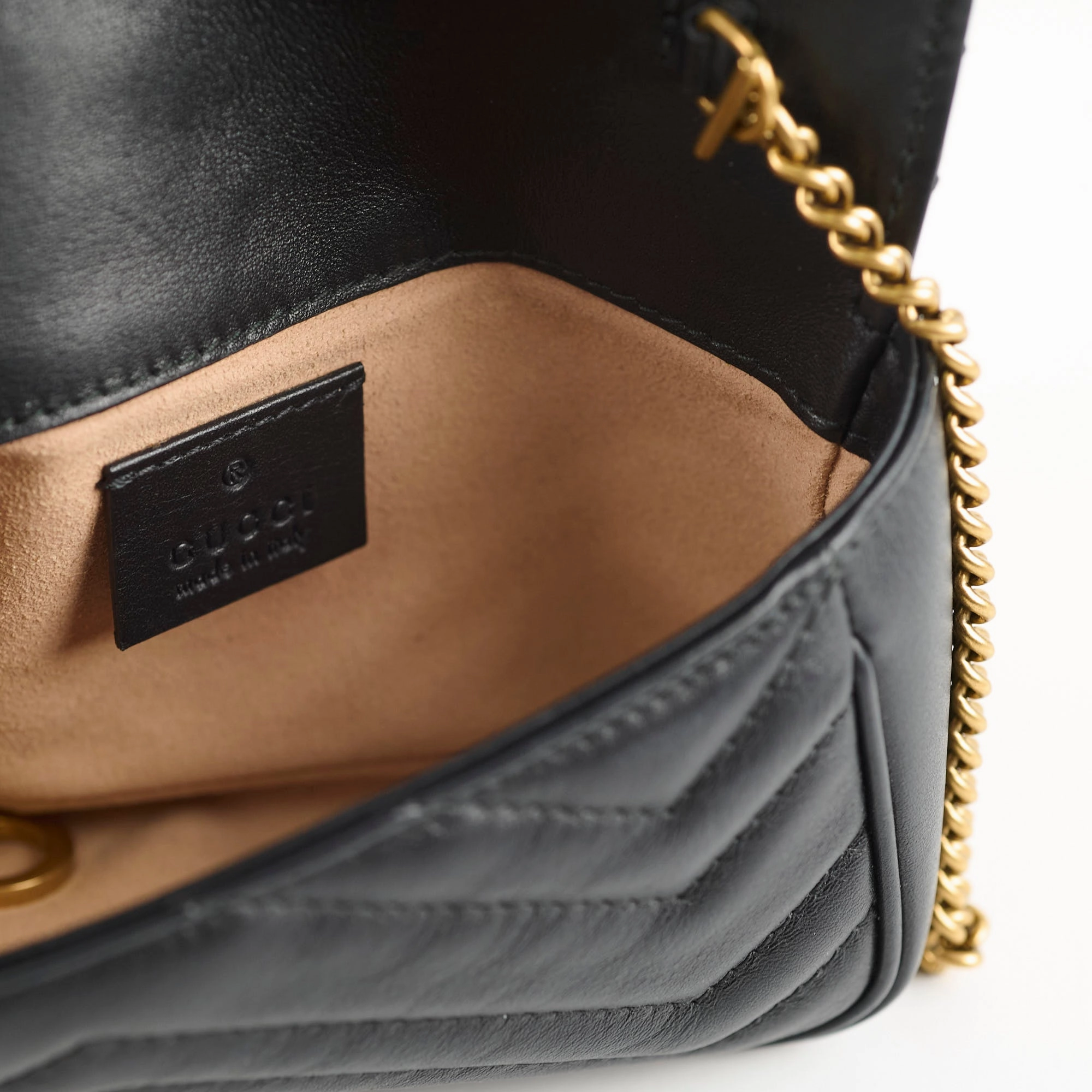 Gucci Supermini Black Marmont