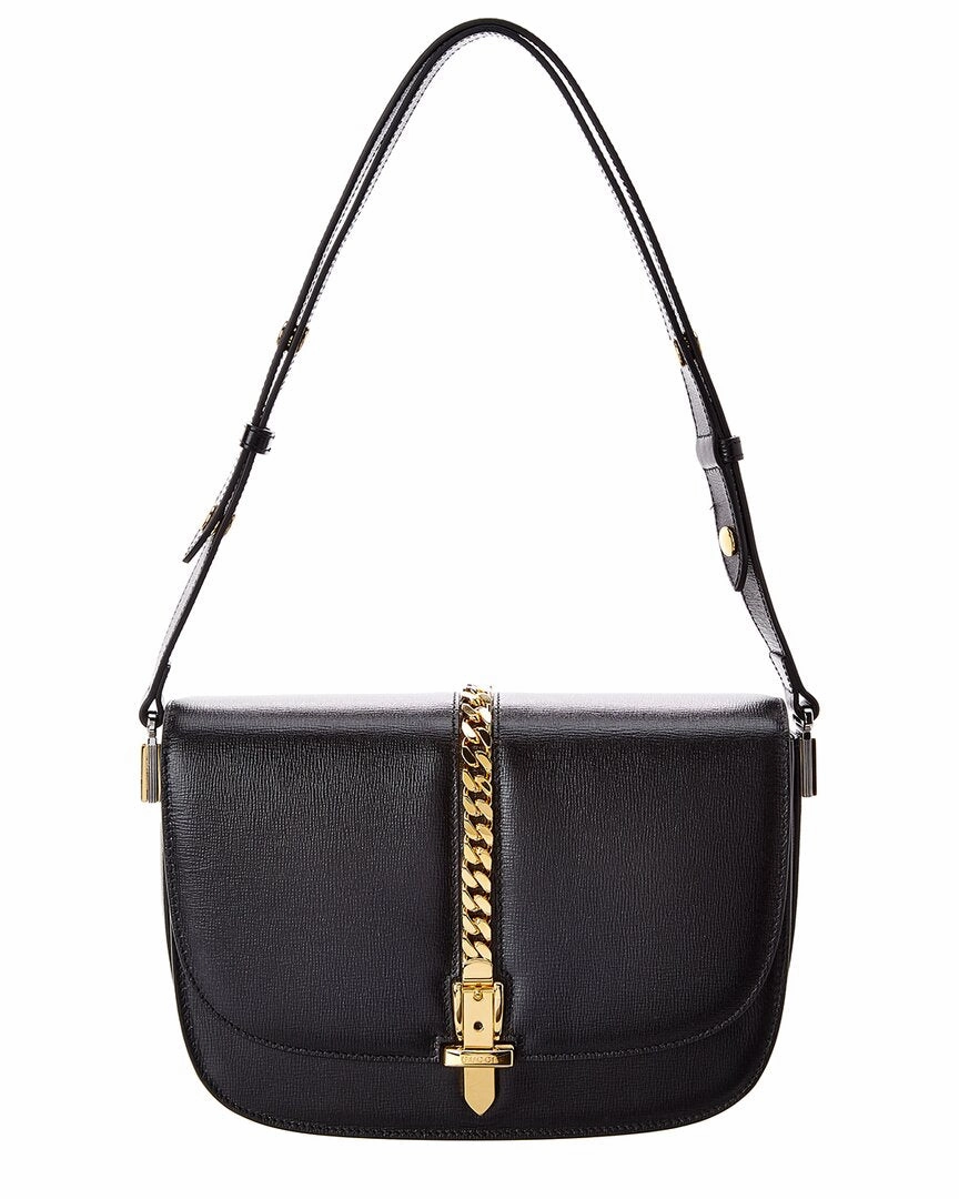 Gucci Sylvie 1969 Small Leather Shoulder Bag