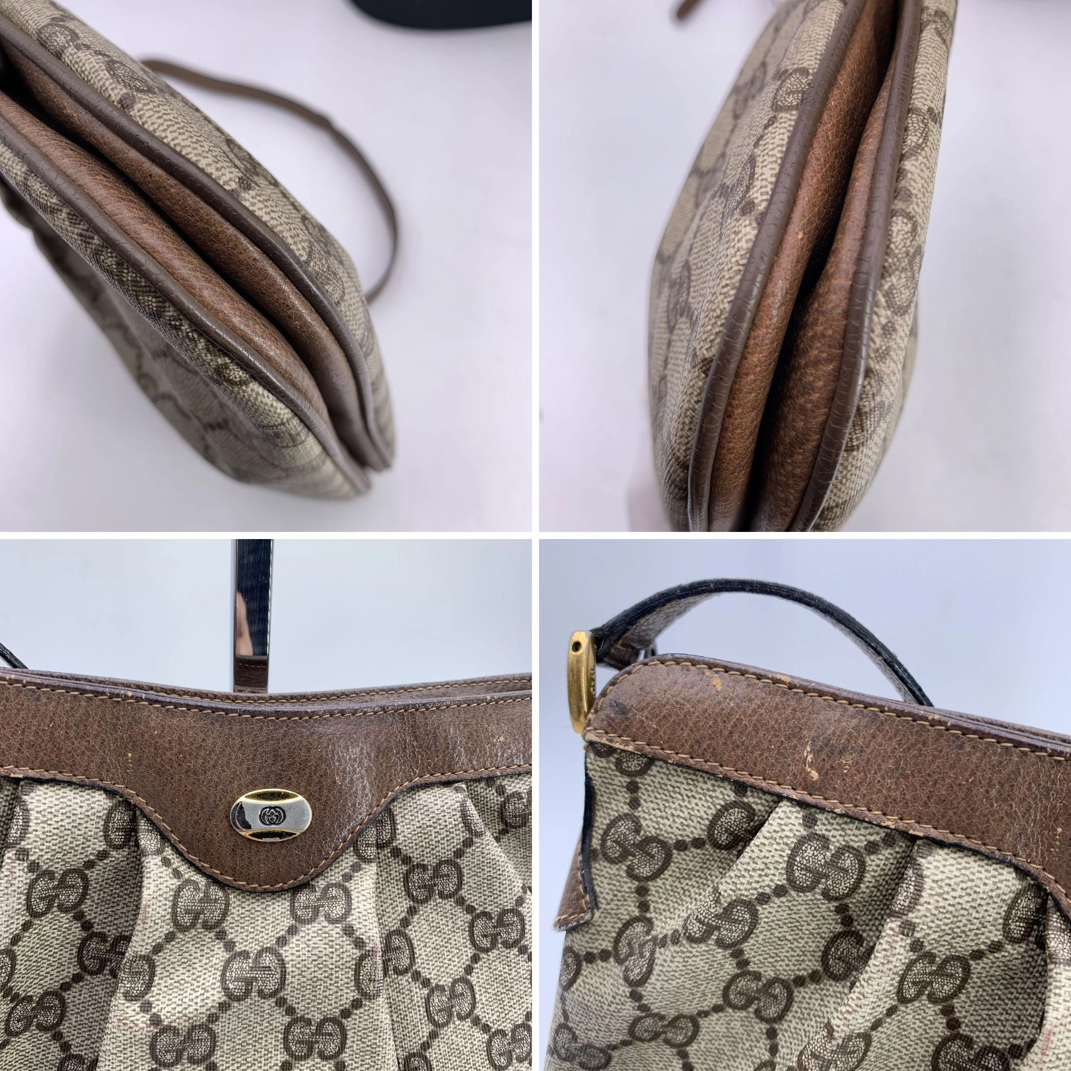 Gucci Vintage Cloth Shoulder Bag Ophidia