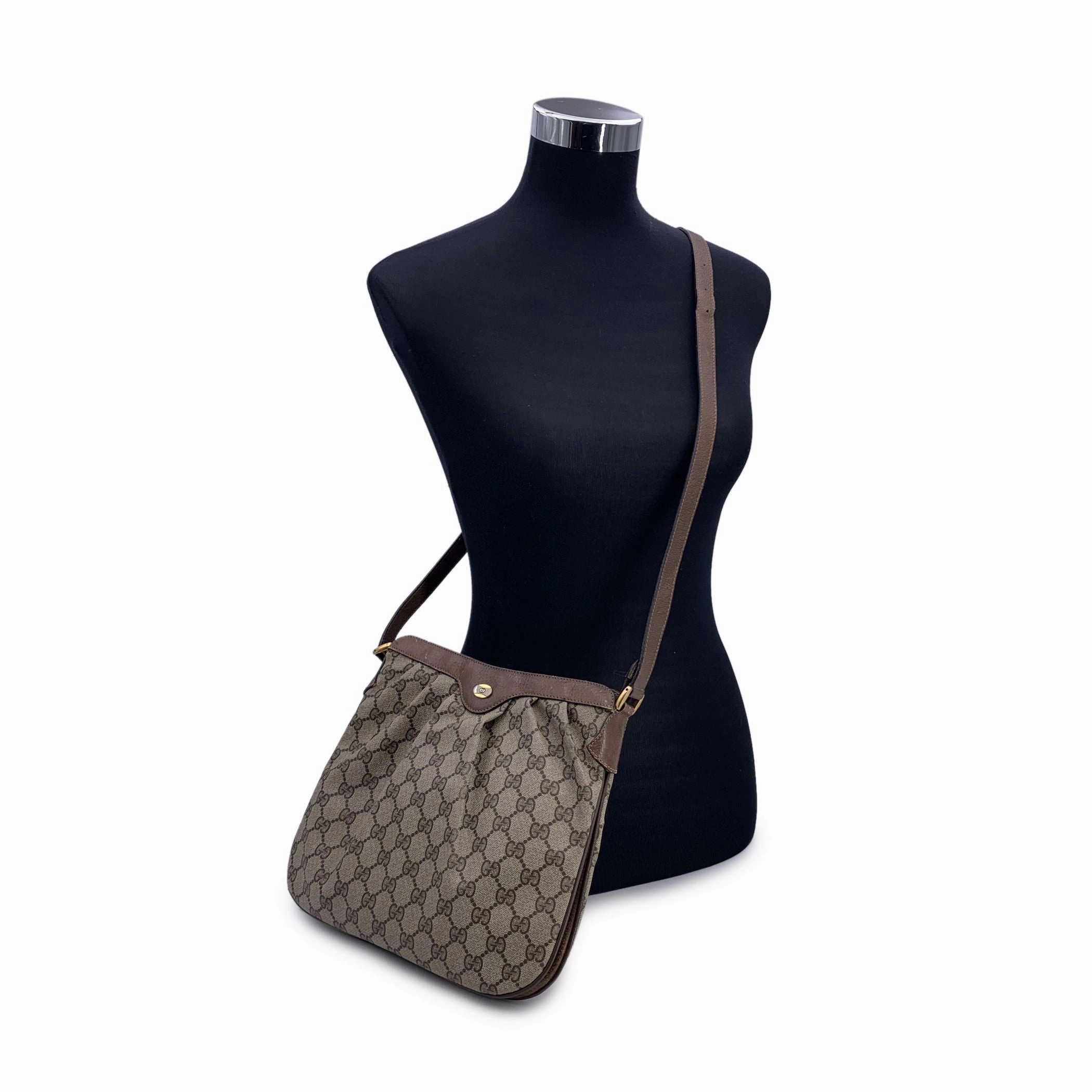 Gucci Vintage Cloth Shoulder Bag Ophidia