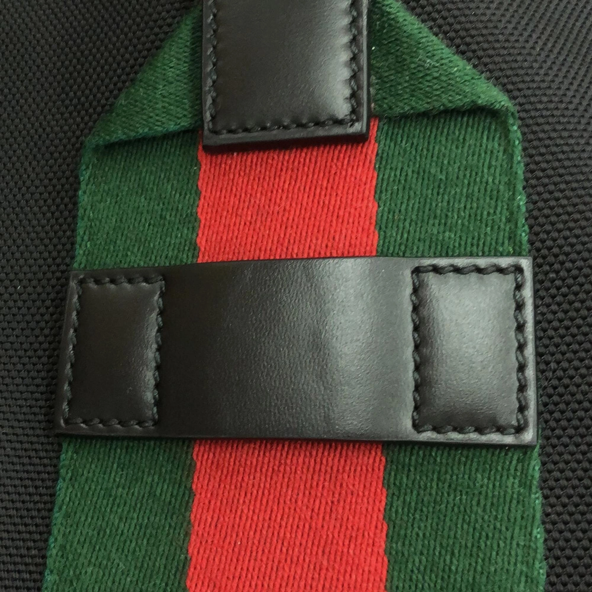 Gucci Web Fold Over Techno Backpack (SHG-0Uyhhq)