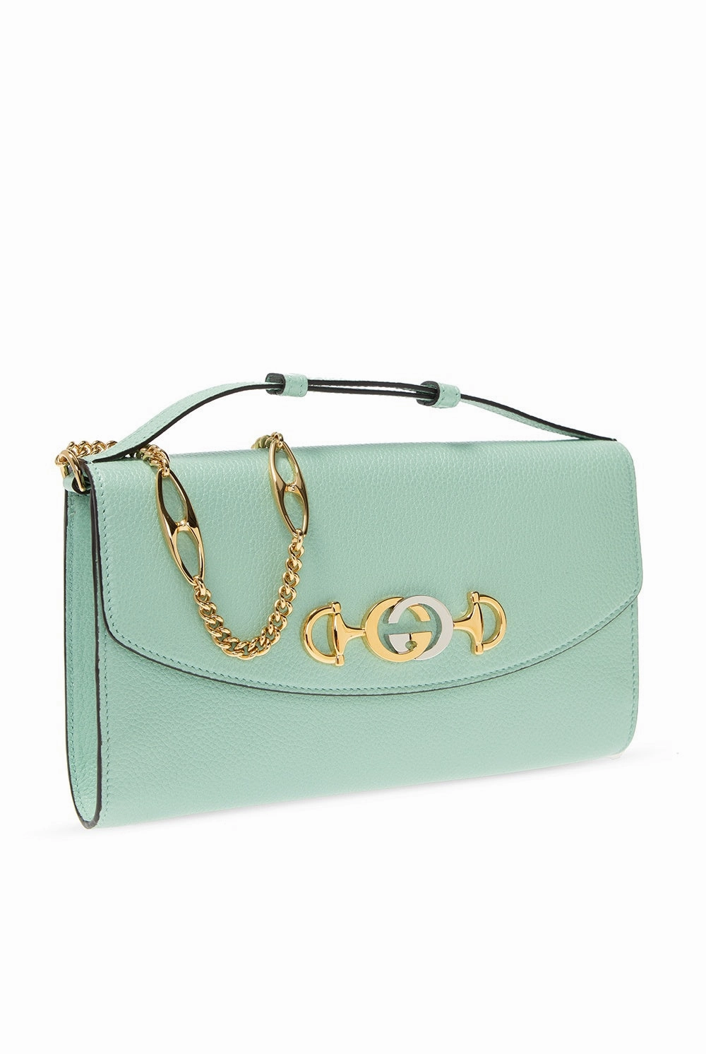 Gucci Zumi Shoulder Bag Water Green