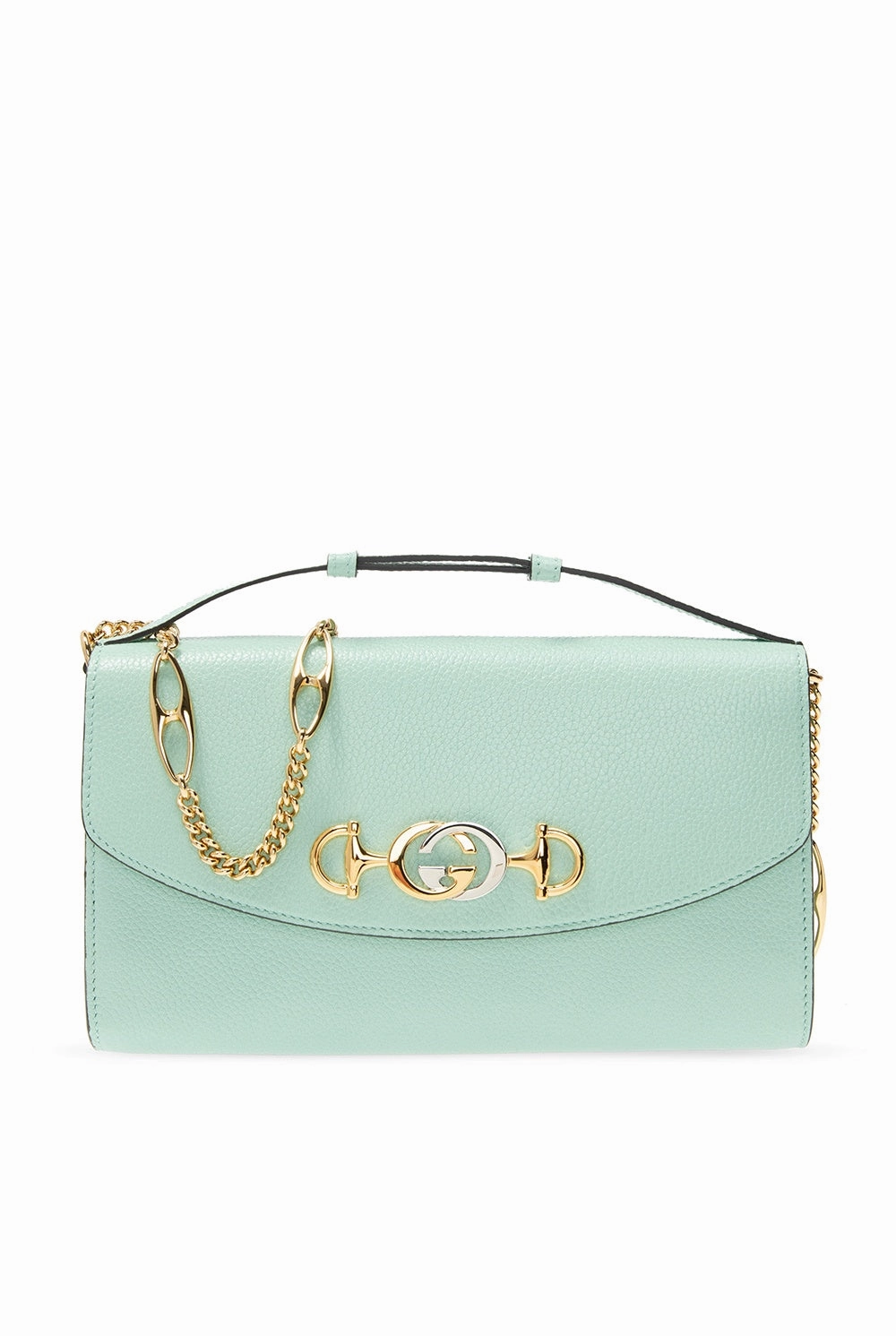 Gucci Zumi Shoulder Bag Water Green