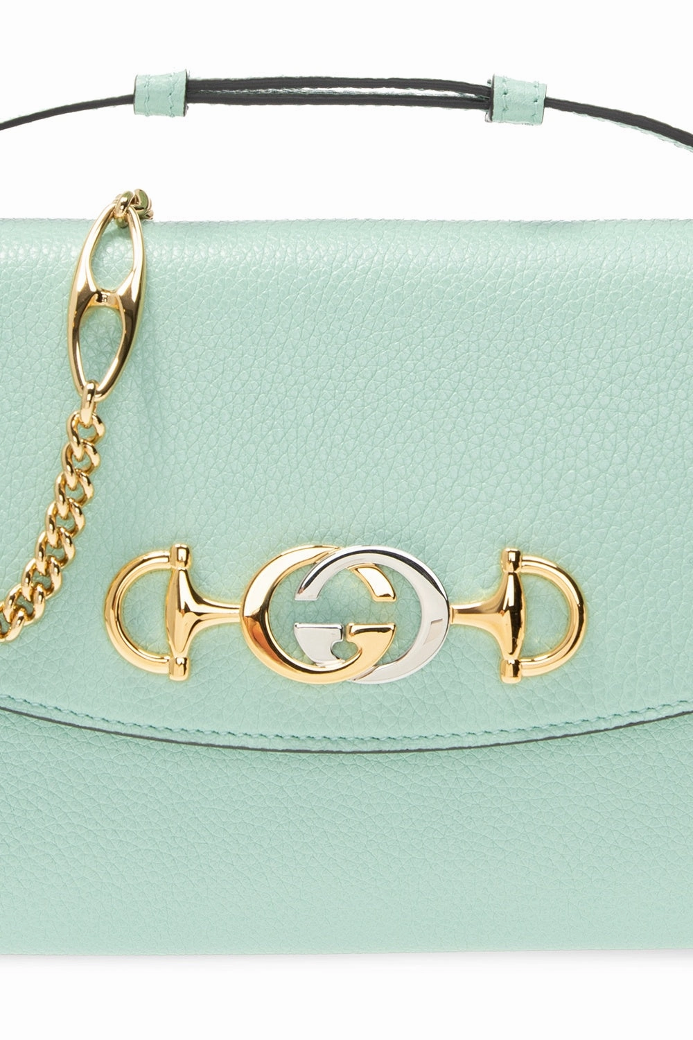 Gucci Zumi Shoulder Bag Water Green