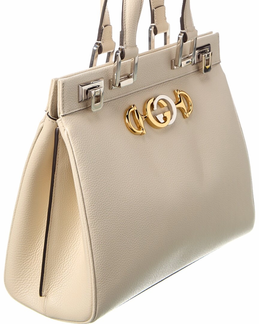 Gucci Zumi Small Leather Top Handle Shoulder Bag