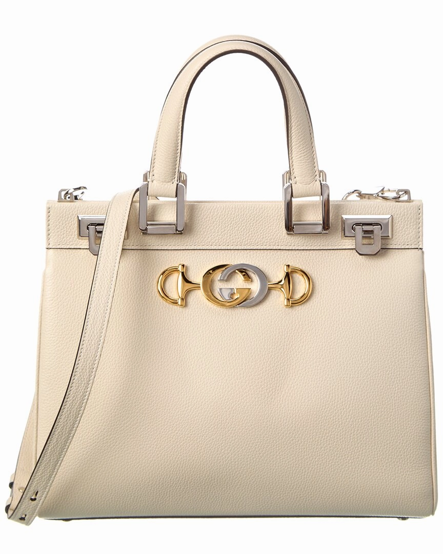 Gucci Zumi Small Leather Top Handle Shoulder Bag
