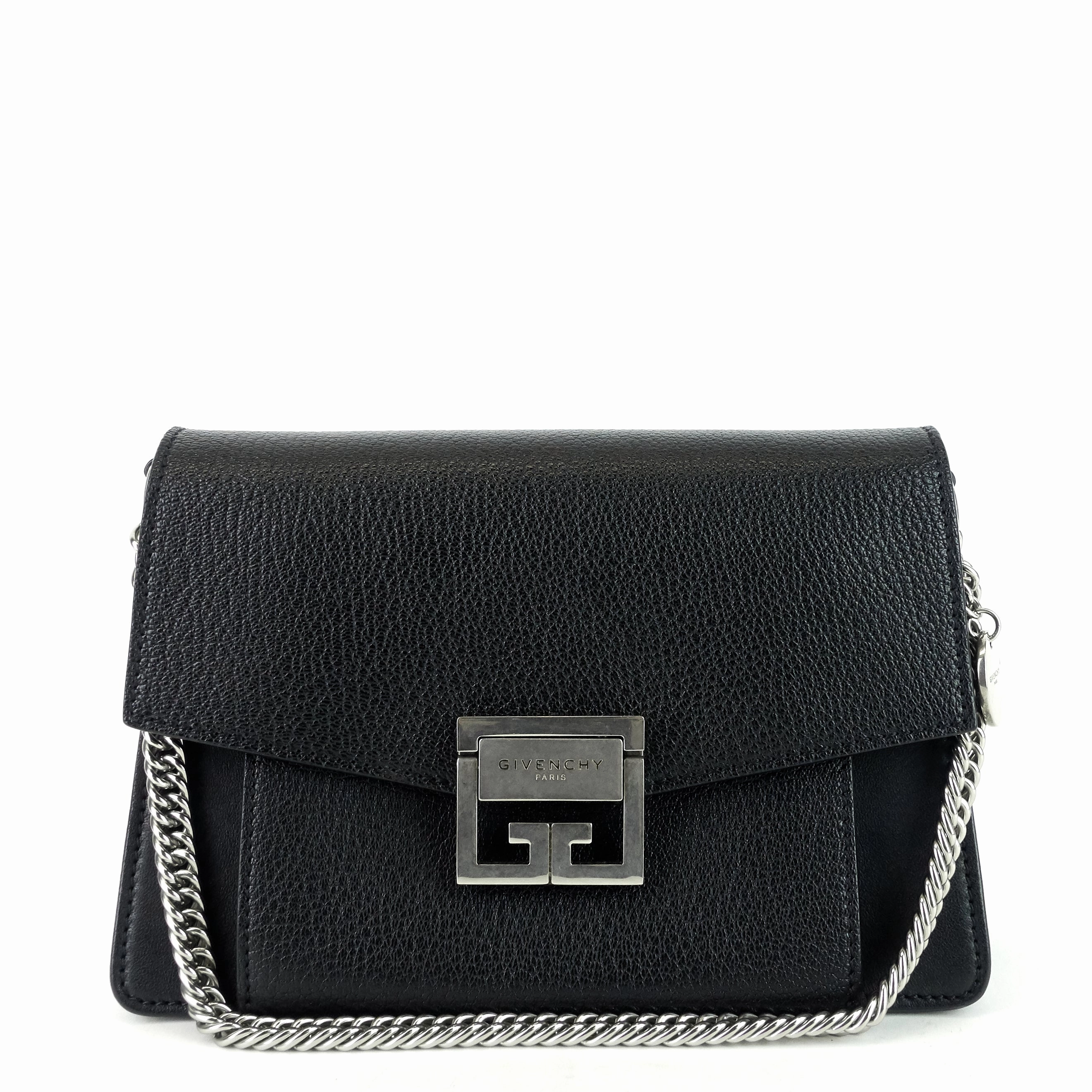 GV3 Small Leather Flap Bag