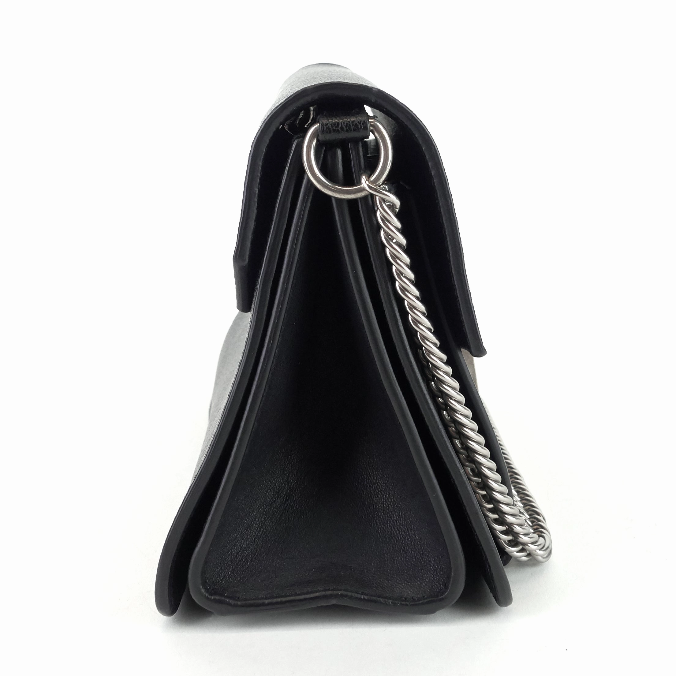 GV3 Small Leather Flap Bag