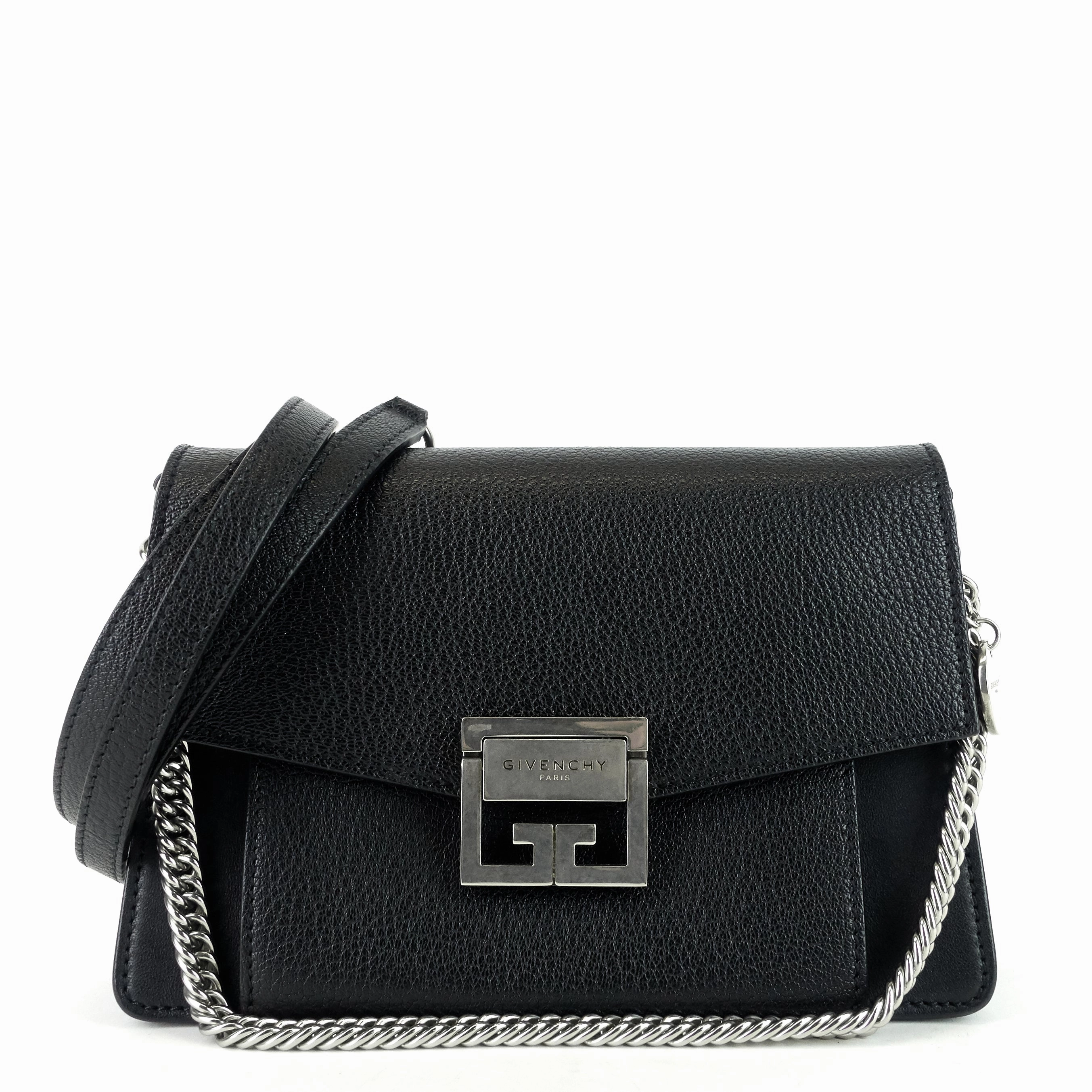 GV3 Small Leather Flap Bag