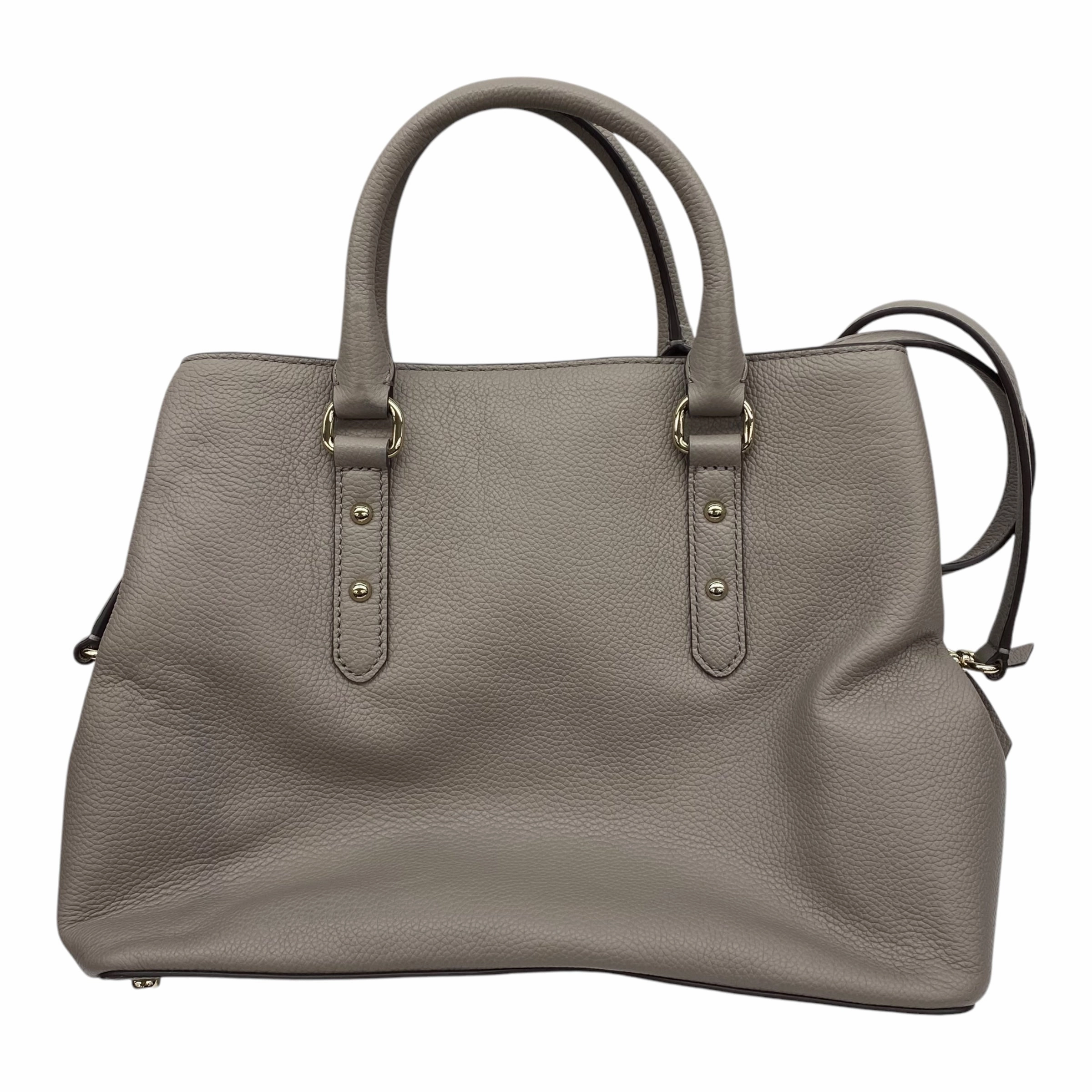 Handbag Designer By Kate Spade In Taupe, Size:Medium