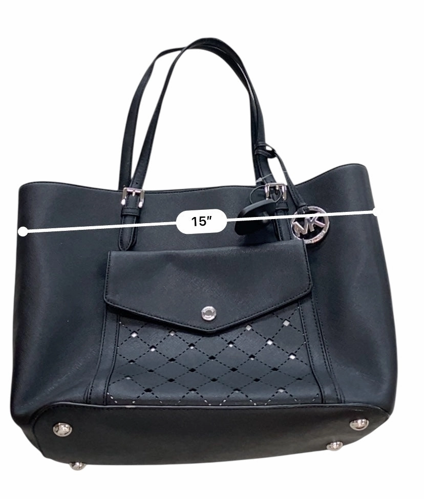 Handbag Designer By Michael Kors In Black, Size:Medium