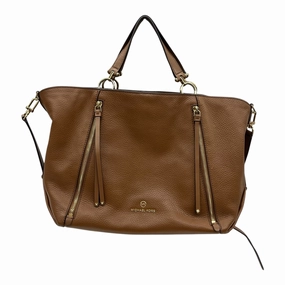 Handbag Designer By Michael Kors In Brown, Size:Large