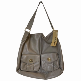 Handbag Designer By Michael Kors In Brown, Size:Large