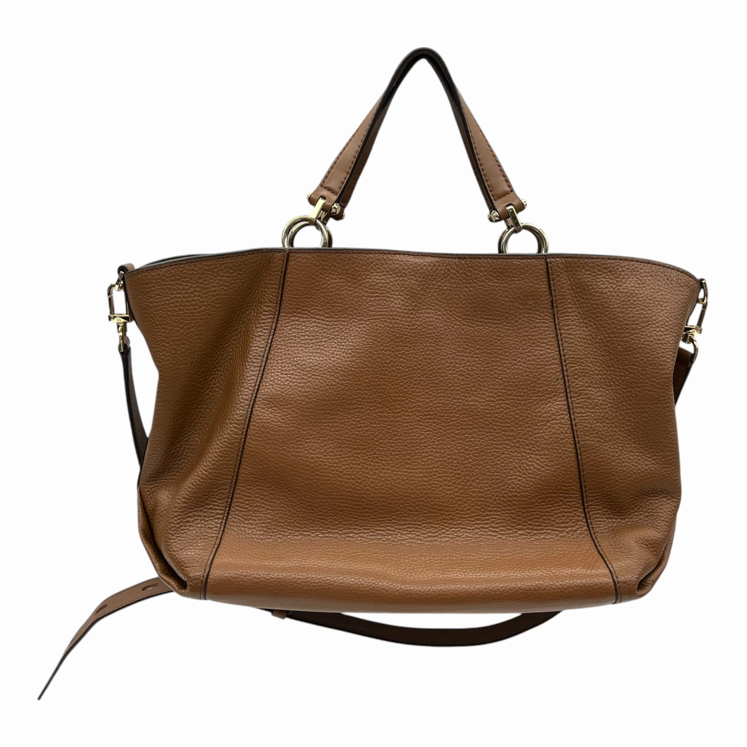 Handbag Designer By Michael Kors In Brown, Size:Large