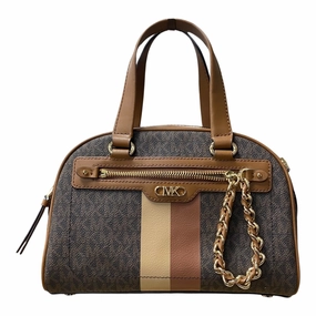 Handbag Designer By Michael Kors In Brown, Size:Medium