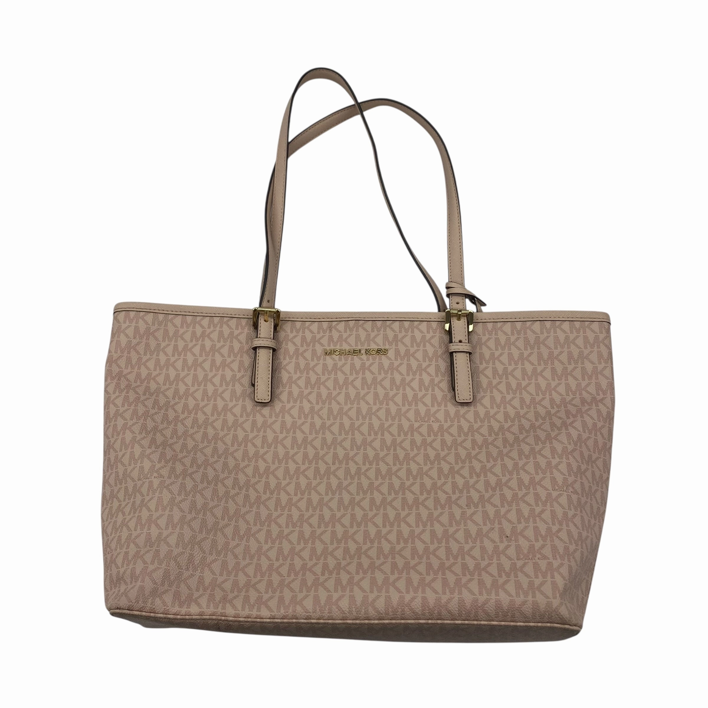 Handbag Designer By Michael Kors In Pink, Size:Large