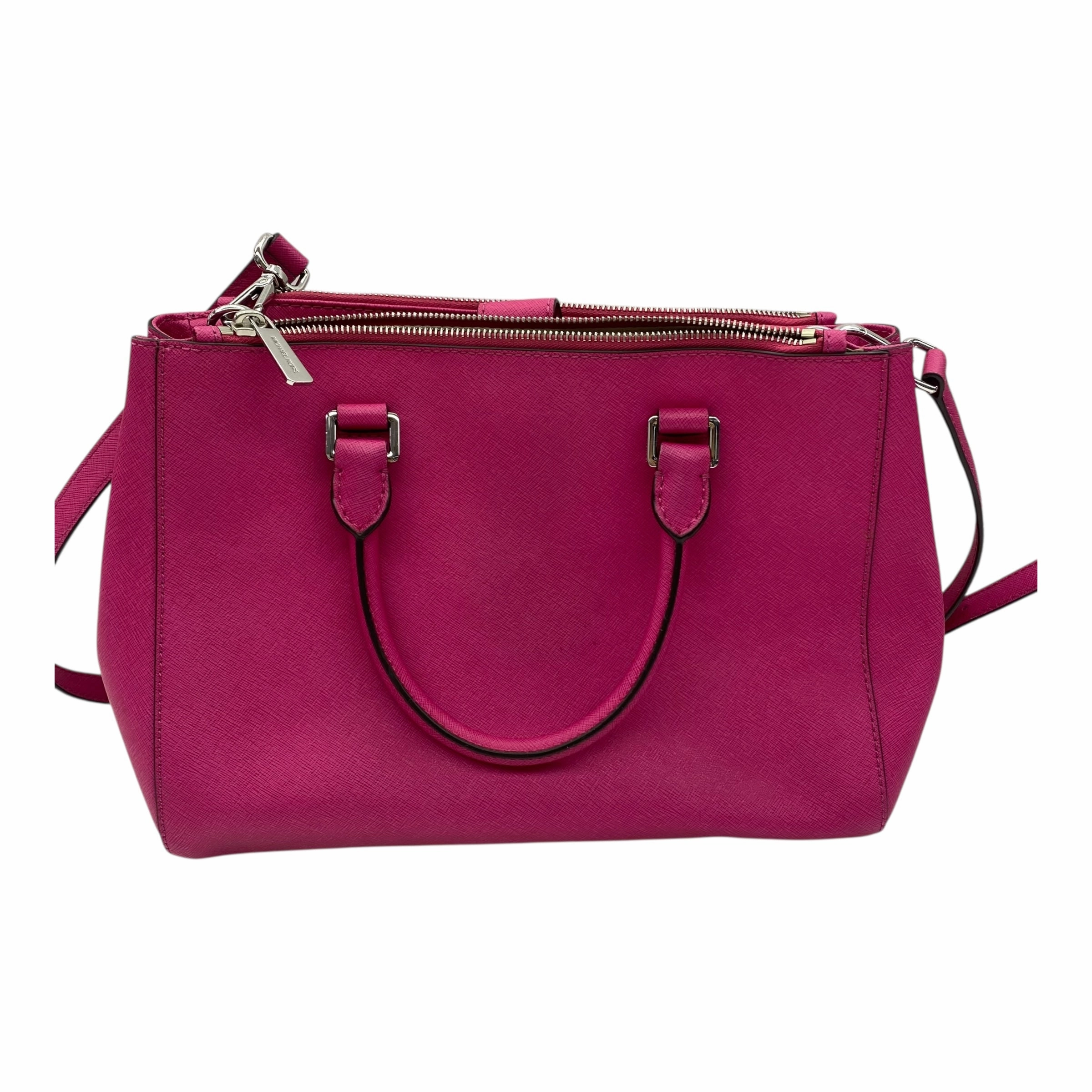 Handbag Designer By Michael Kors In Pink, Size:Large