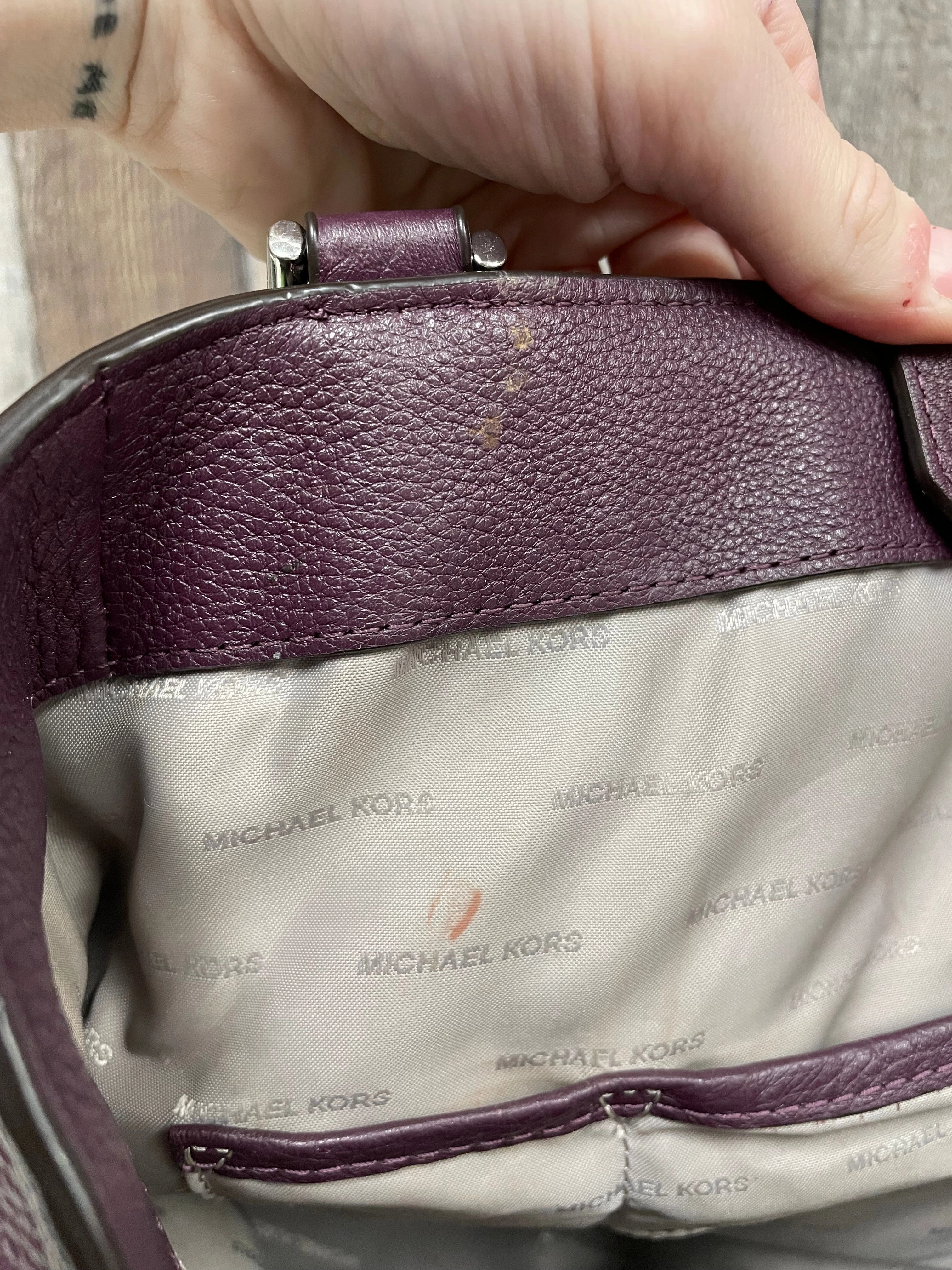 Handbag Designer By Michael Kors, Size: Large