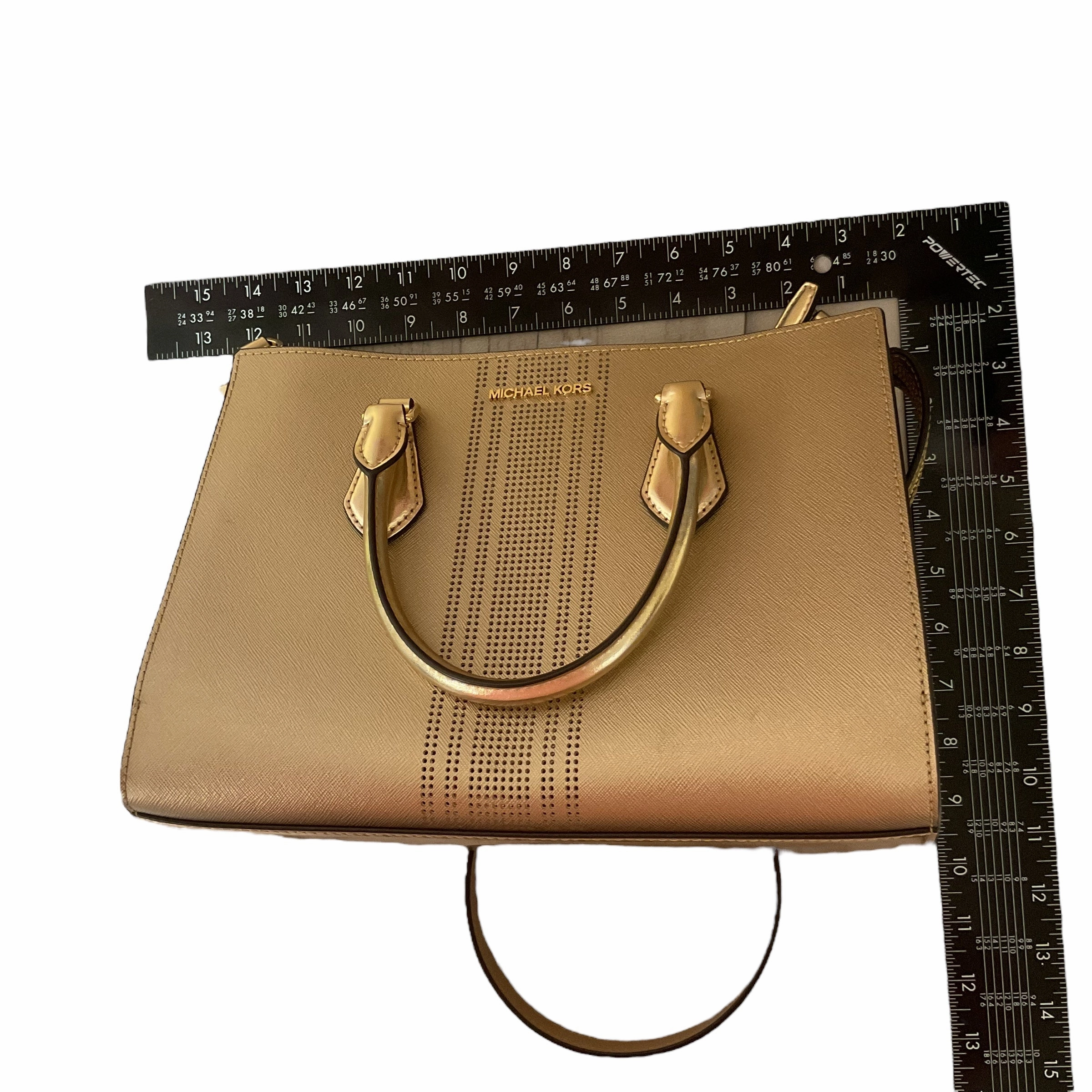 Handbag Designer By Michael Kors, Size: Medium