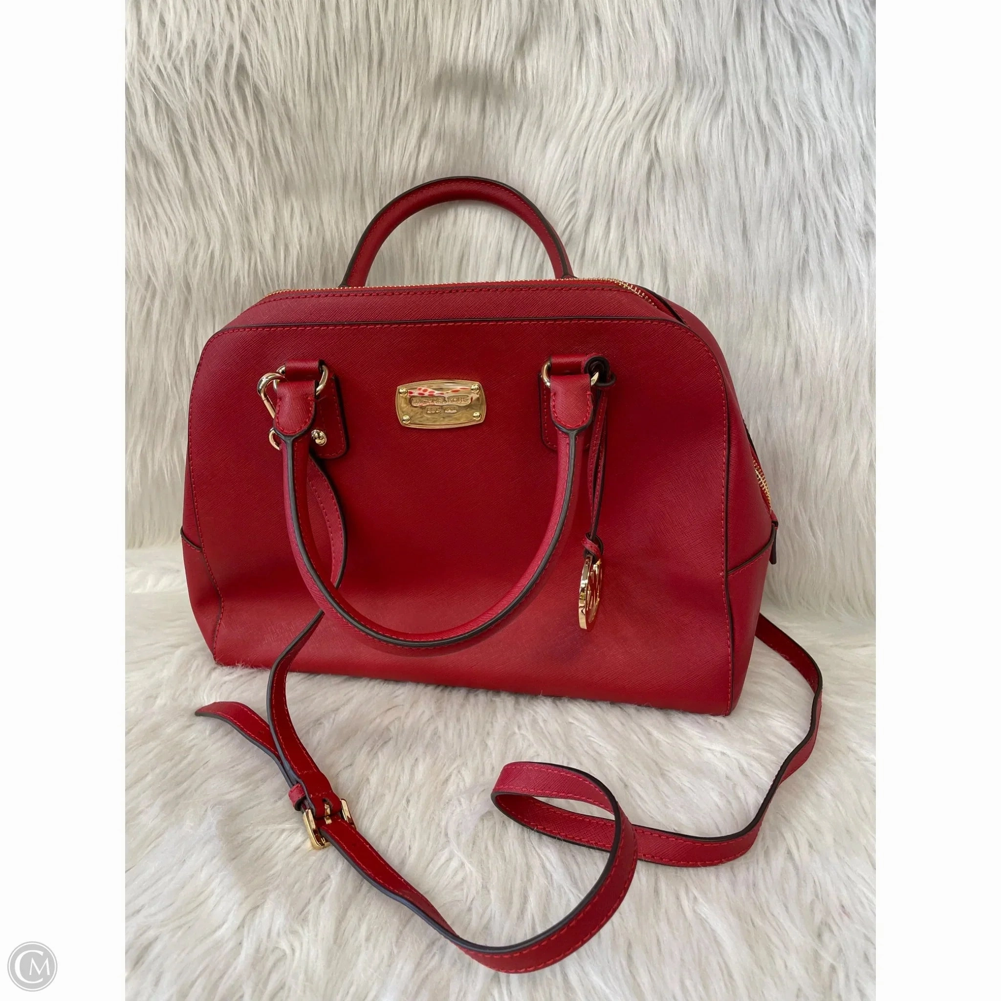 Handbag Designer By Michael Kors, Size: Medium