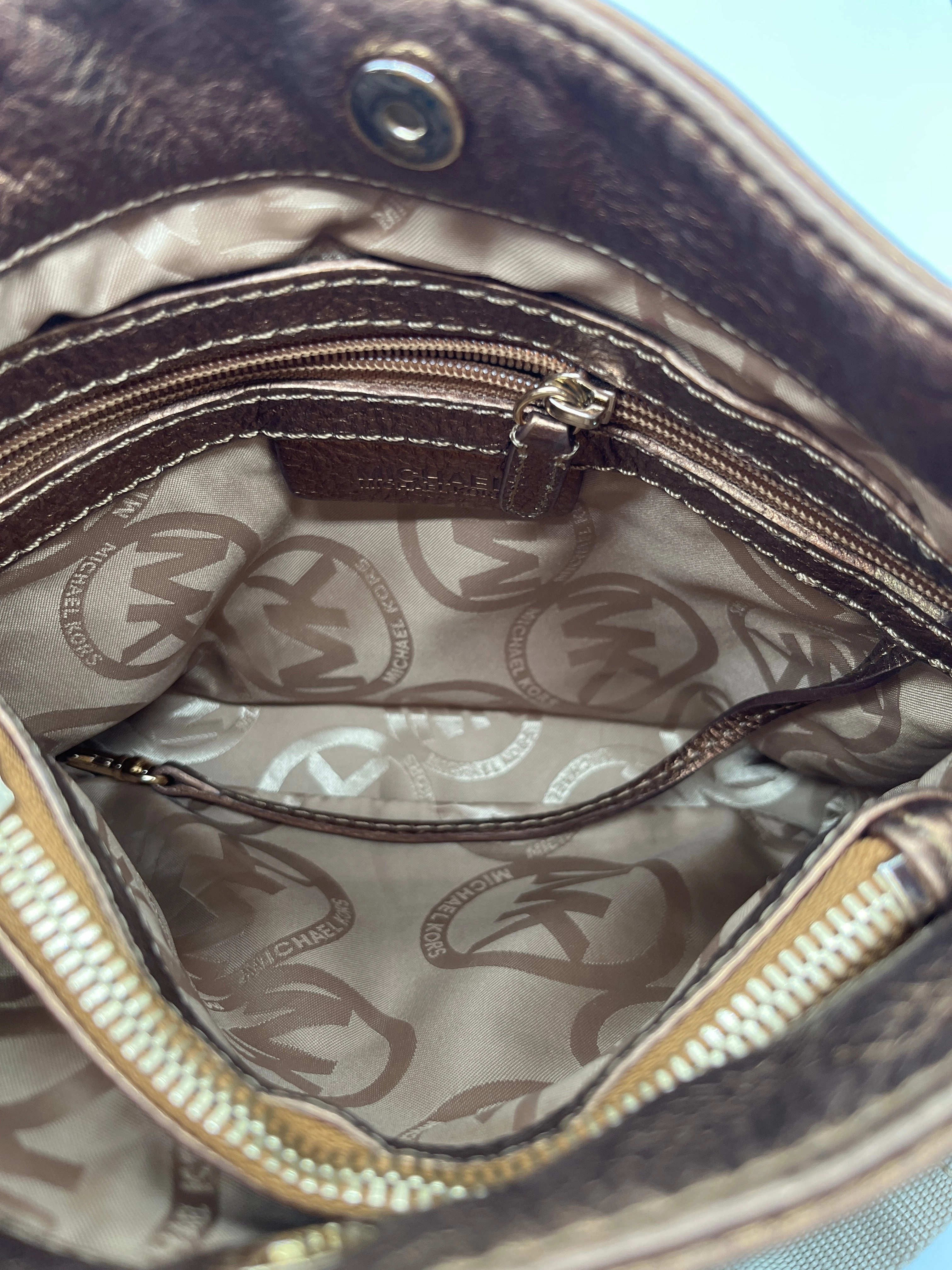 Handbag Designer By Michael Kors, Size: Small