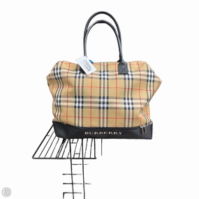 Handbag Luxury Designer By Burberry, Size: Large