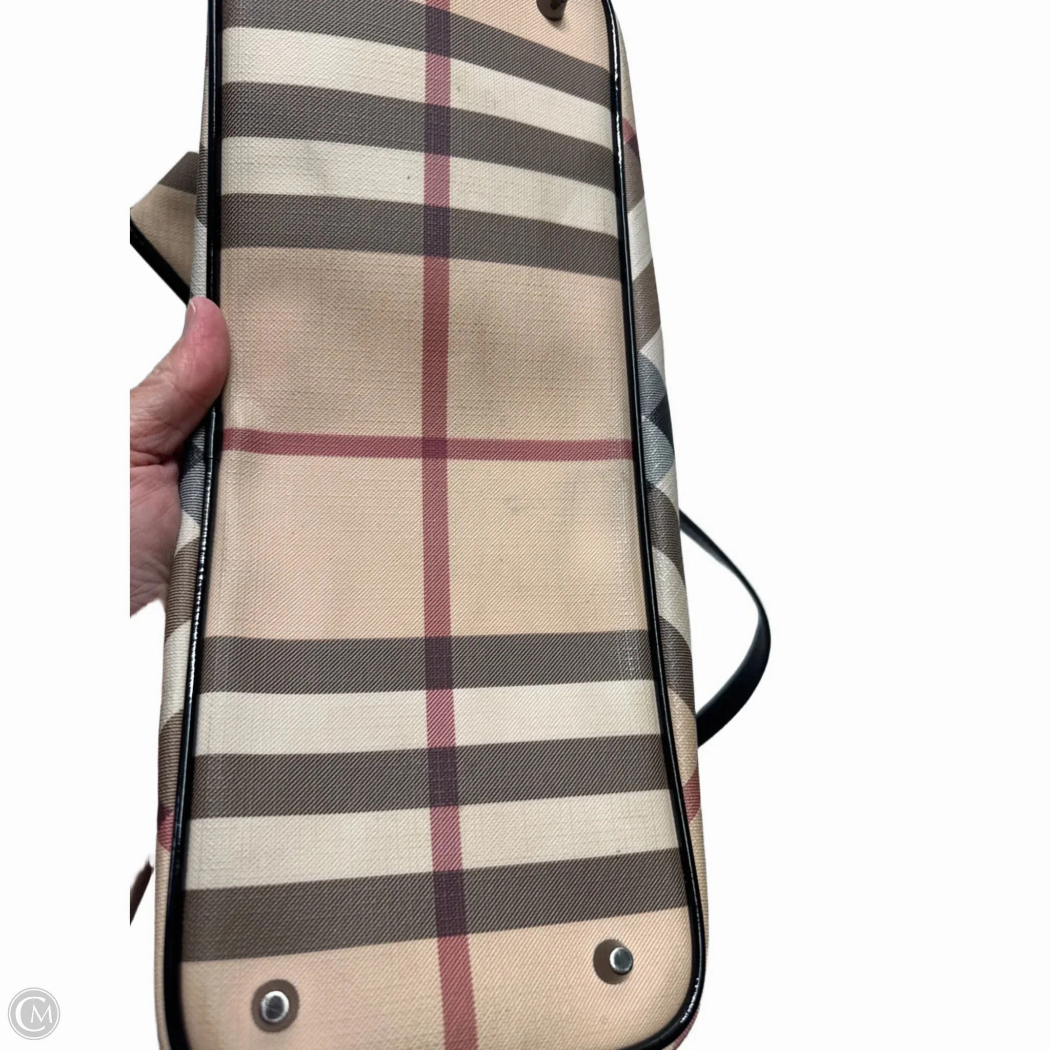 Handbag Luxury Designer By Burberry, Size: Medium
