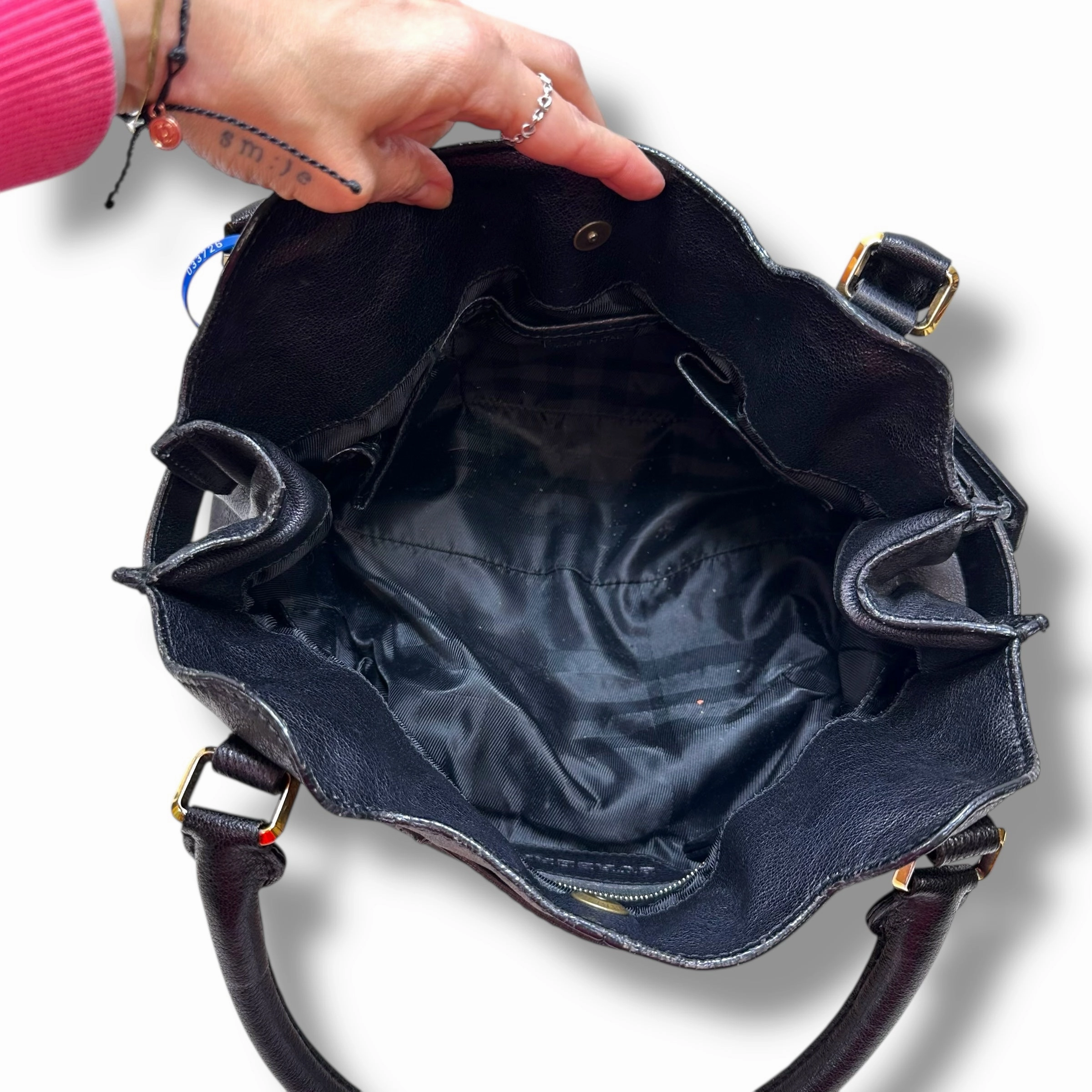 Handbag Luxury Designer By Burberry, Size: Medium
