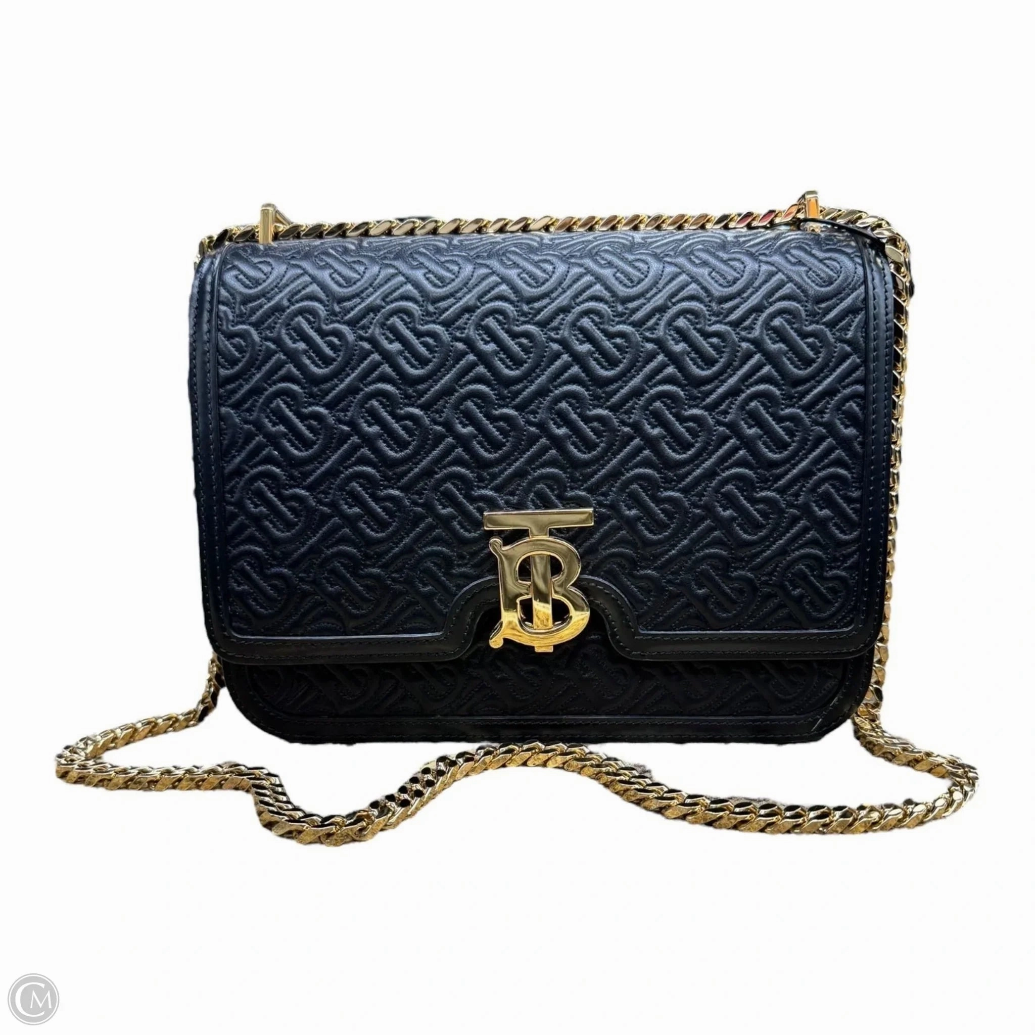 Handbag Luxury Designer By Burberry, Size: Medium